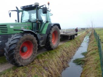 Werkzaamheden voor nieuw clubhuis