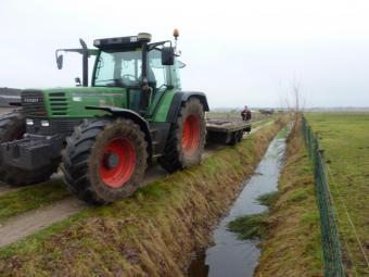 Werkzaamheden voor nieuw clubhuis