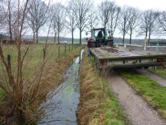 Werkzaamheden voor nieuw clubhuis