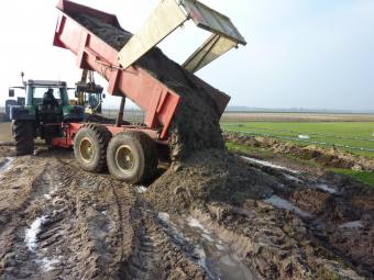 Werkzaamheden voor nieuw clubhuis